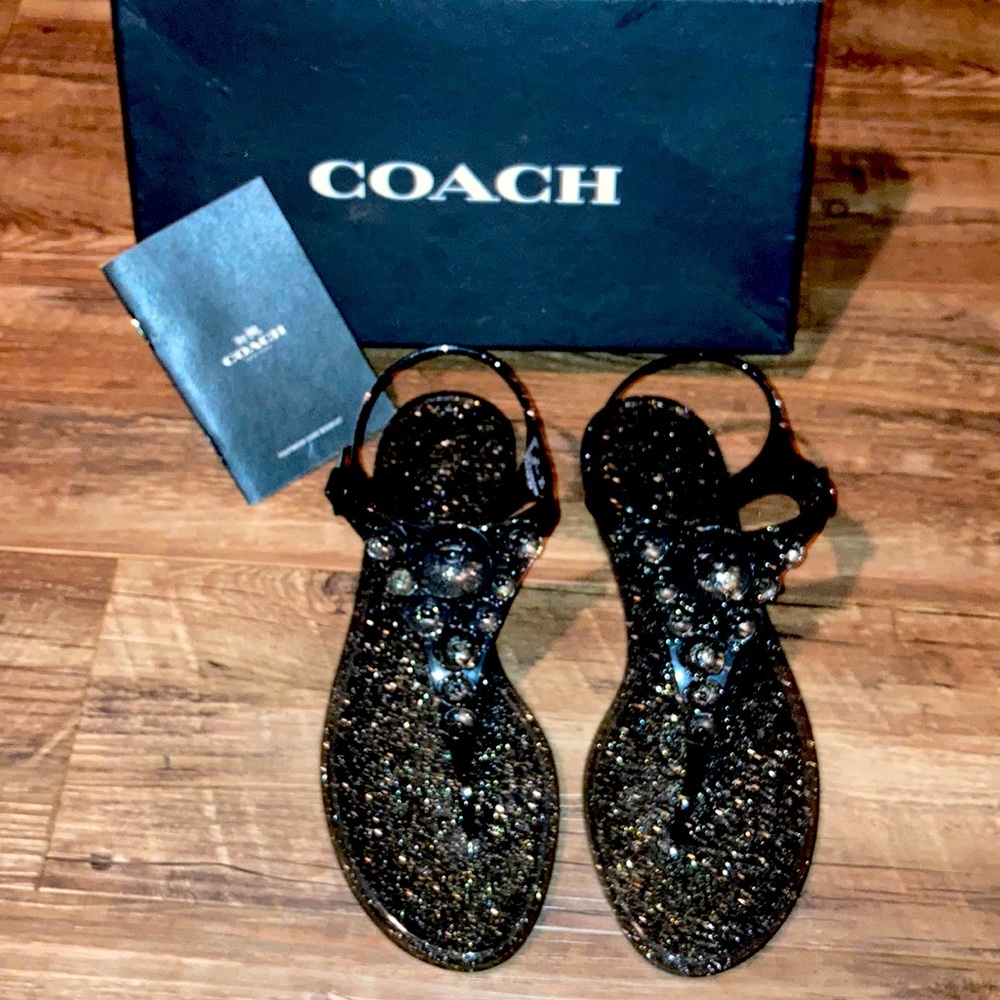 Coach Jelly Sandal NWT